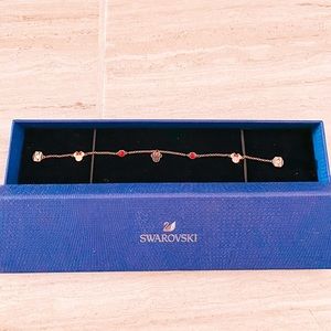 SWAROVSKI MINNIE ROSE-GOLD TONE PLATED